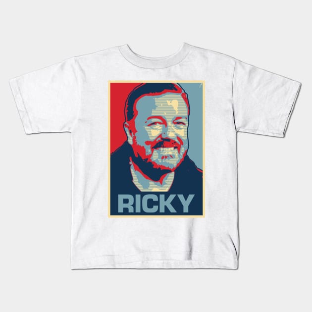 Ricky Kids T-Shirt by DAFTFISH